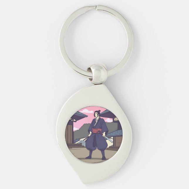 samurai key ring (Front)