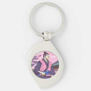 samurai key ring