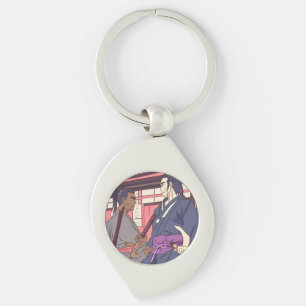 samurai key ring