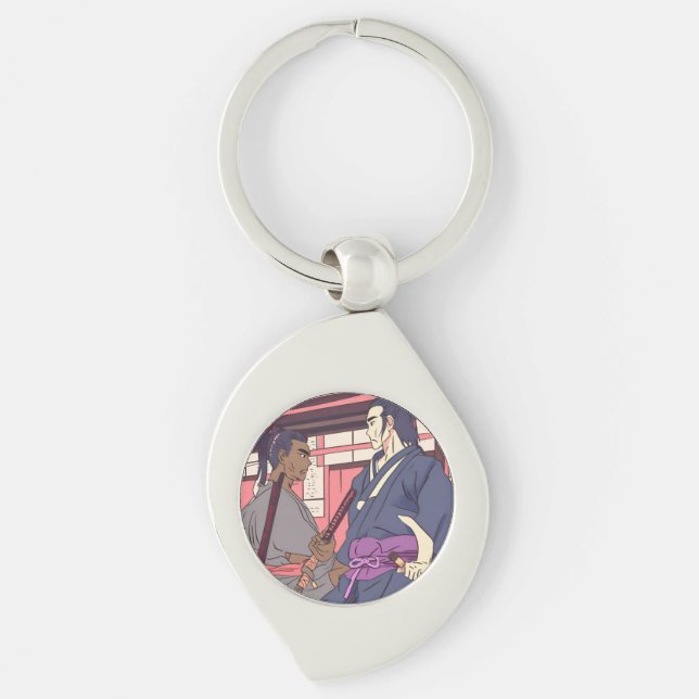 samurai key ring (Front)