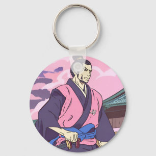 samurai key ring
