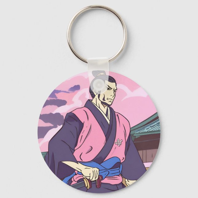 samurai key ring (Front)