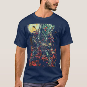 Samurai Keyboard Warrior Japanese Bushido Gamer  T-Shirt
