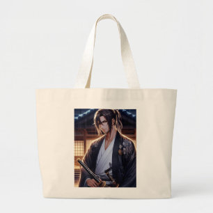 Samurai Large Tote Bag