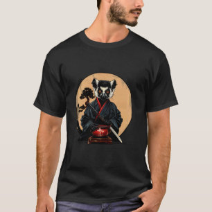 Samurai Lemur Bonsai Tree Japanese Art Japanese Wa T-Shirt