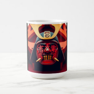 Samurai mask coffee mug