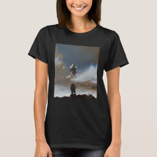 Samurai Meets His Match by Don Castillo Artist on  T-Shirt