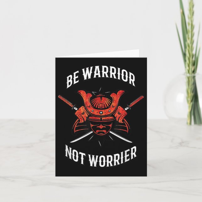 Samurai Motivation, Musashi Srit  Card (Front)