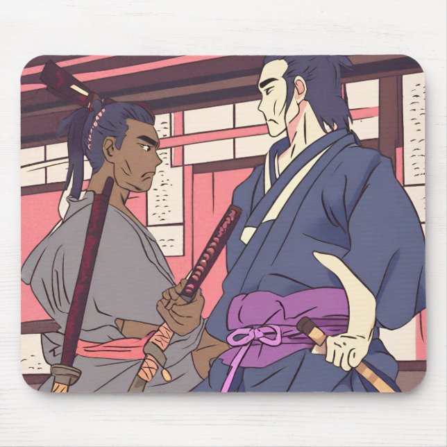 samurai mouse pad (Front)