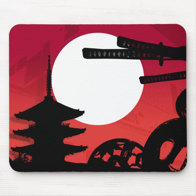 Samurai Mouse Pad (Front)