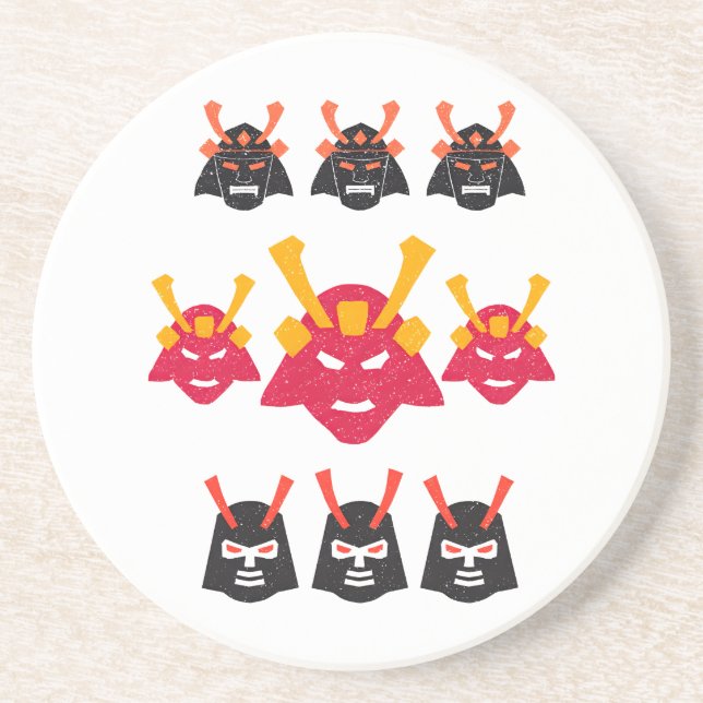 Samurai Nippon Coaster (Front)