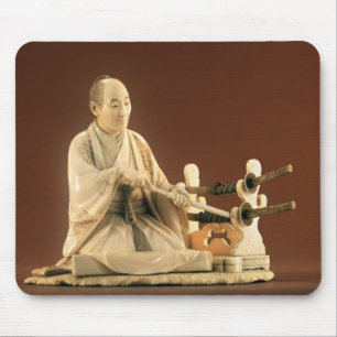 Samurai, Okinomo, Edo Period Mouse Pad