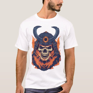 Samurai Oni Skull T-Shirt