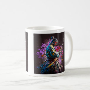 Samurai Painting Classic Mug, 11 oz Coffee Mug