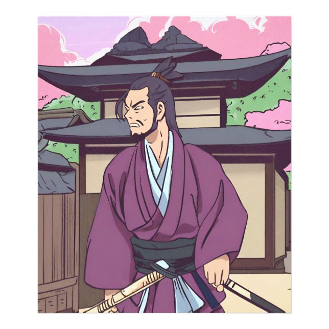 samurai photo print (Front)