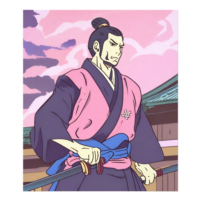 samurai photo print (Front)