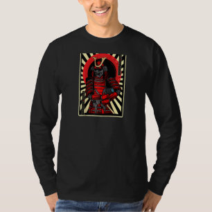 Samurai Photographer Japanese Culture Picture Warr T-Shirt