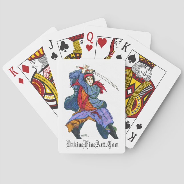 Samurai Playing Cards (Back)