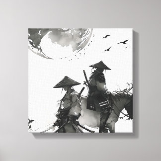 samurai premium wrapped canvas