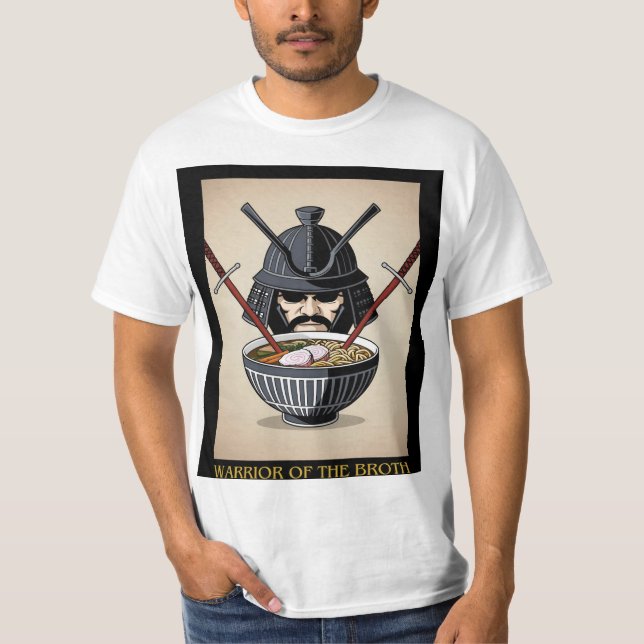 Samurai Ramen T-Shirt – Warrior of the BrotT-Shirt (Front)