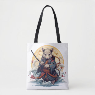 Samurai Rat Women's Tote Bags