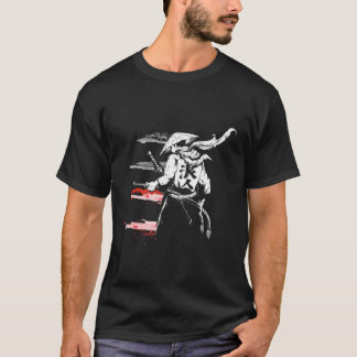 Samurai Ronin Japanese Red Sun T-Shirt
