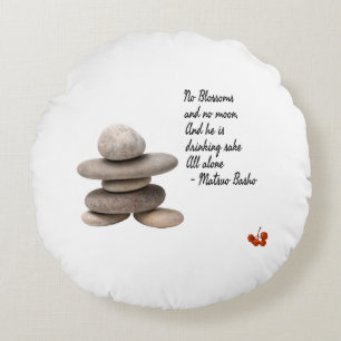 Samurai Round Cushion