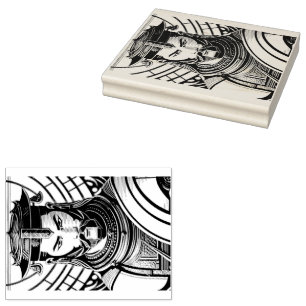 Samurai Rubber Stamp