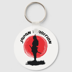 Samurai Shogun Warrior Japan Tradition Key Ring