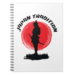 Samurai Shogun Warrior Japan Tradition Notebook