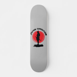 Samurai Shogun Warrior Japan Tradition Skateboard