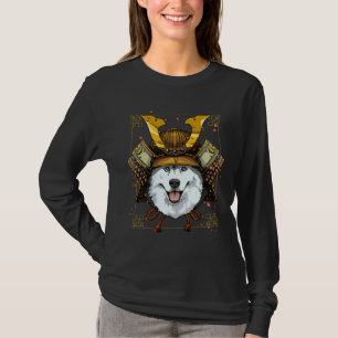 Samurai Siberian Husky Dog Warrior Samurai T-Shirt
