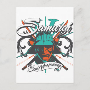 Samurai Soul Weaponary Postcard