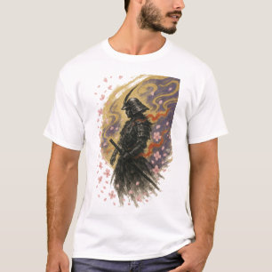 【Samurai Spirit Sakura T-Shirt】 T-Shirt