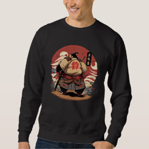 Samurai Sumo Japan Suns Rikish Bushido Wrestler Sweatshirt