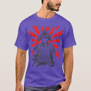 Samurai Sword Samurai Warrior with Armor T-Shirt