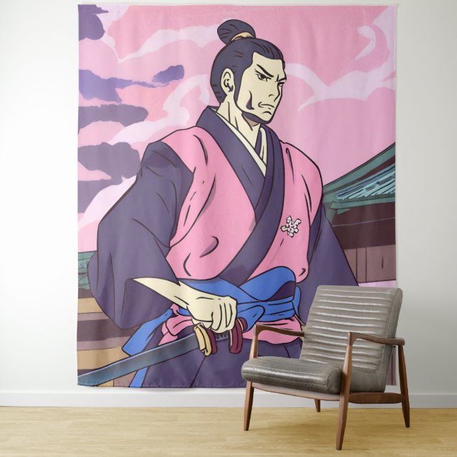 samurai tapestry (In Situ)