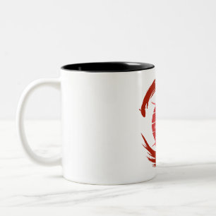 samurai Two-Tone coffee mug