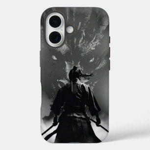 Samurai vs. Dragon – Epic Warrior Fantasy Design iPhone 16 Case