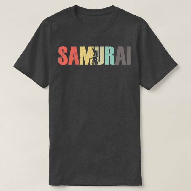 Samurai Warrior Armour Japanese Fighter  Samurai   T-Shirt (Design Front)