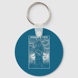 Samurai Warrior Art Streetwear Japanese Men Women Key Ring