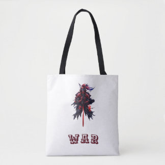 Samurai Warrior Artistic Graphic Tee – tshart Tote Bag