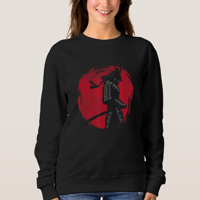 Samurai warrior bushido code Japanese swordsmen Sweatshirt (Front)