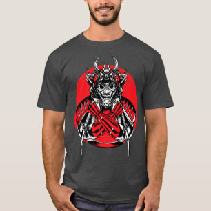 Samurai Warrior Bushido Sword Martial Arts Retro G T-Shirt