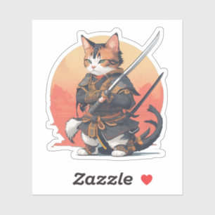 Samurai warrior cat