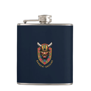 Samurai Warrior Flask