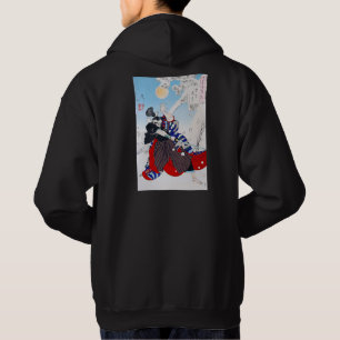 Samurai Warrior Holding a Katana, Yoshitoshi Hoodie