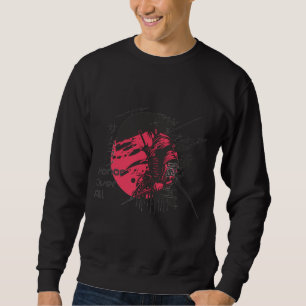 Samurai Warrior Honour Over All Japanese Art Sweat Sweatshirt