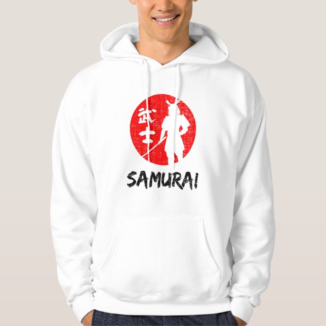 Samurai Warrior Hoodie (Front)