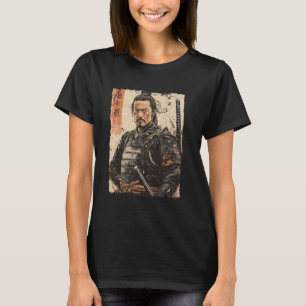 Samurai Warrior Japanese Ukiyo-e Artwork Samurai T-Shirt